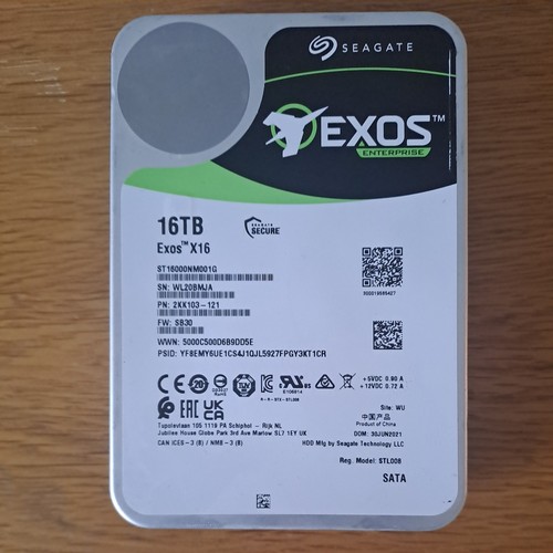 Seagate exos x16 7200rpm - seagate,