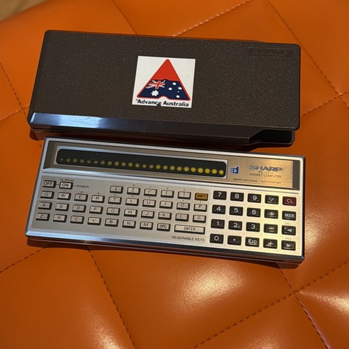 Sharp 1211 pocket computer - sharp,