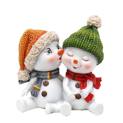 Lustige schneekinder mit - schneekinder,