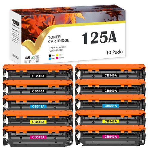 10x toner für 125a cb540a - 125a,
