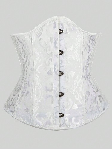 Vintage jacquard korsett top - korsett,