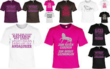 Pferde T-Shirt Sprüche - Andalusier - Lusitano -. Friese - Lippizaner - Pferd 