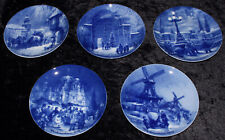 1975-79 (SET 5 STÜCK) BERLIN DESIGN WEIHNACHTSTELLER TOP 1. WAHL