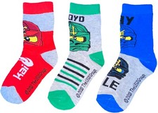 LEGO NINJAGO Socken 3 Paar