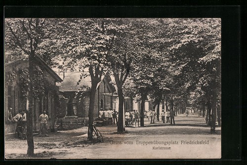 Ansichtskarte friedrichsfeld - ansichtskarte,