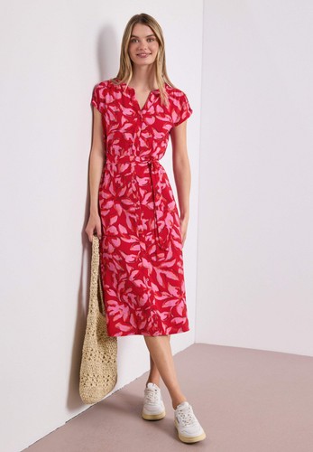 Street one midi kleid mit - street,