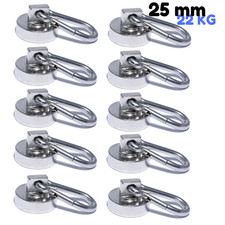 10x Neodym Magnet Karabiner