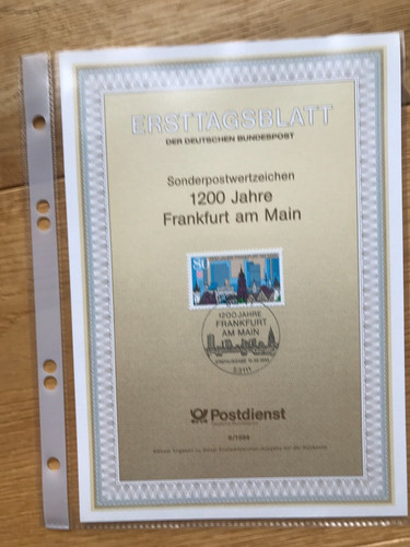 Ersttagsblatt 1200 jahre - 1200,