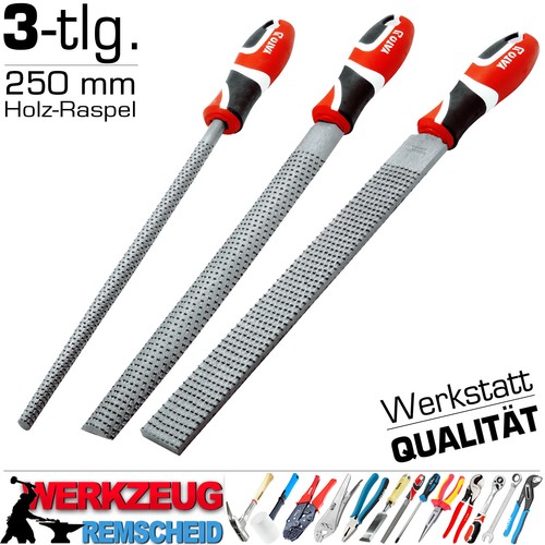 Tlg raspel holzraspel holz - 3-tlg,