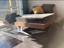 Couch - Bett Echtholz Unikat - Koinor ähnlich