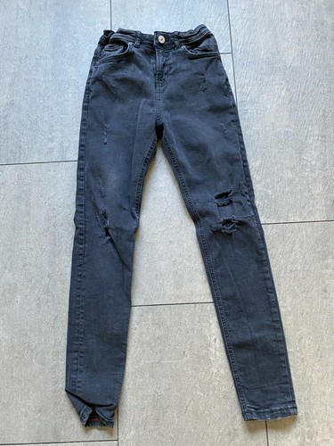 Zara schwarze jeans used - zara, optik