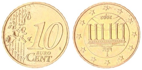 Brd 2002 fehlprägung 10 - brd,