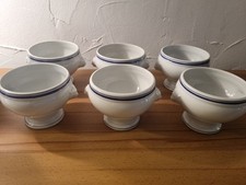 6x Porcelaine D'Auteuil Cafe