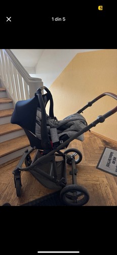 Abc design kinderwagen - abc, grau