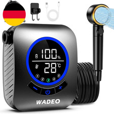 WADEO Tragbare Campingdusche