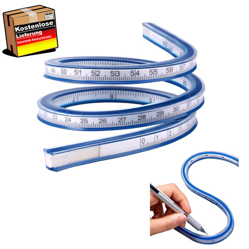 Flexibles kurvenlineal 60cm - flexibles,