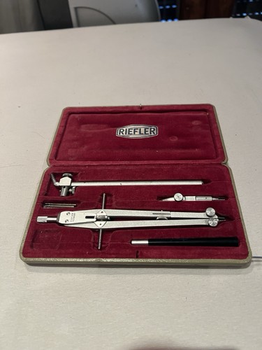 Riefler zeichenzirkel set - riefler,