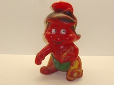Rolf Kauka : Biberherz  2 (große Hohlkörper-Figur)  ca. 22cm aus den 70er Jahren