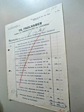 Alte Rechnung Anschreiben