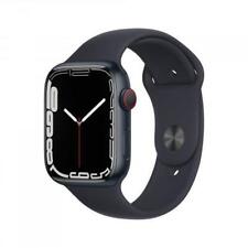 Apple Watch Series 7 GPS + CEL 45mm Alu Mitternacht mit Sportarmband 94%