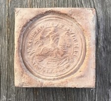 antike Ofenfliese Historische