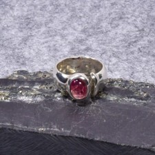 Turmalin Ring, 925er Silber, Edelsteinring (22805), Edelsteinschmuck