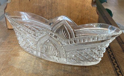 Antike schale glas glaschale - schale,