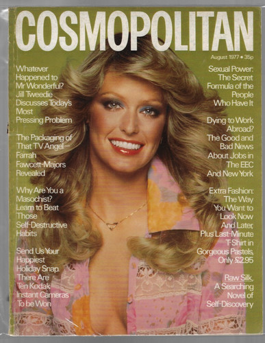 Cosmopolitan magazine farrah - magazine,