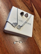 Michael Kors Herz Set Silber