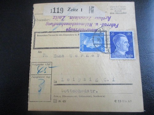 312 paketkarte aus - paketkarte,