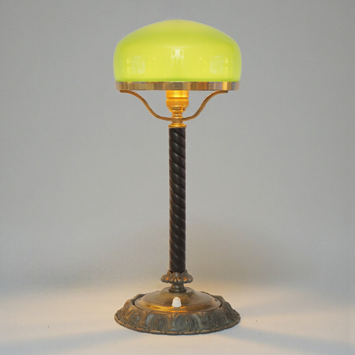 Elegante art déco bankerlampe - déco,