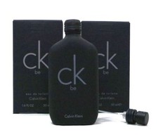 2 x Calvin Klein Be Unisex Eau