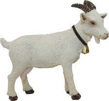 Krippenzubehör Ziege weiß