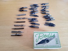 Redis 1146 Heintze & Blankertz Schreibfeder 1/4 Gros 2mm Westzonen Fertigung