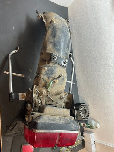 Honda cb750 rc01 - fz, rear