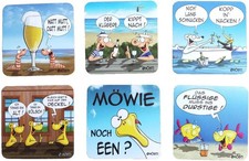 6er set witzige maritime - set,