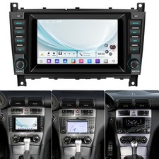 Für Mercedes-Benz C-Klasse W203 2004-2011 Autoradio Android 15 Carplay GPS Navi