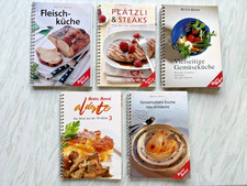 5x Betty Bossi Kochbücher Set