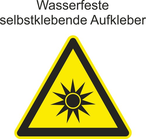 Hinweis aufkleber warnung - aufkleber,