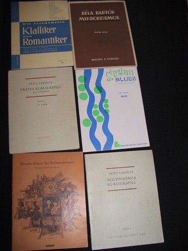 Klavier noten hefte von ca - klavier,