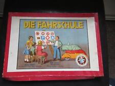 Die Fahrschule,Heinz Löffler,Meißen,Würfelspiel,Bretttspiel,DDR 1950er Jahre