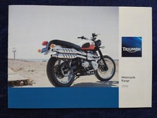 Triumph Range 2006 Prospekt Rocket America Speedmaster Bonneville Daytona Sprint