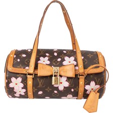 Louis Vuitton Limited Cherry Blossom Papillon Handbag Tasche