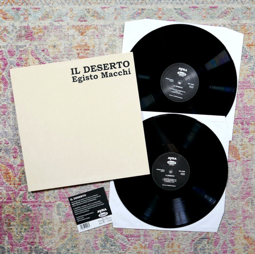 Egisto macchi deserto 2lp - macchi, il
