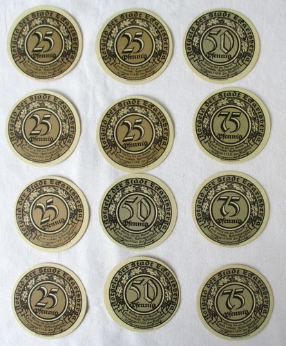 Banknoten notgeld stadt - banknoten,