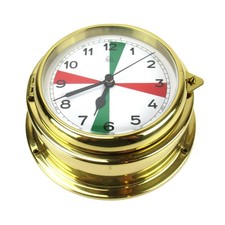 Michaelsen Hamburg Schiffsuhr Bullaugen-Uhr Wanduhr Quartz Maritime Deko