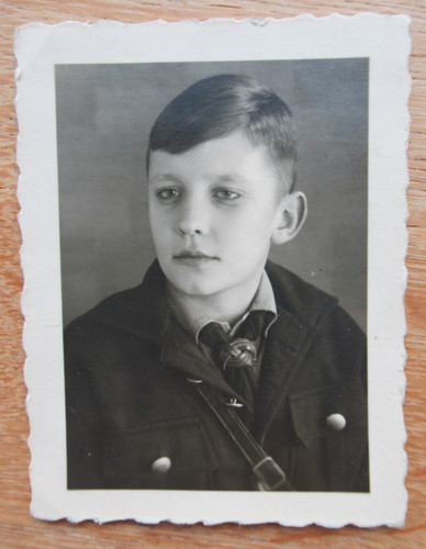 Altes kleines portrait foto - altes,