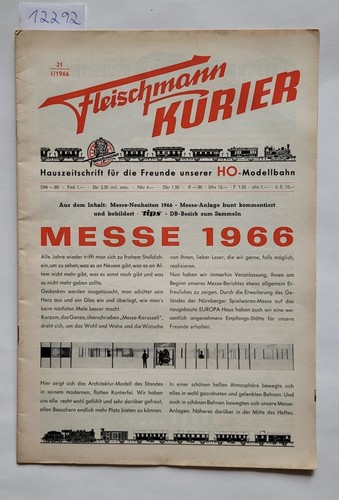 Fleischmann kurier 21 - :,