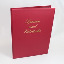 Speisekartenmappe A4 mit 6