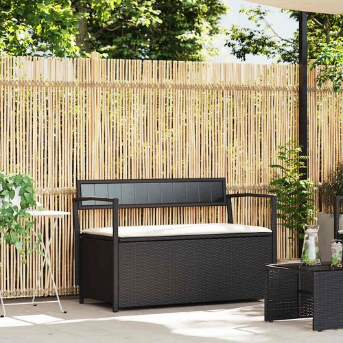 Gartenbank mit stauraum und - gartenbank,